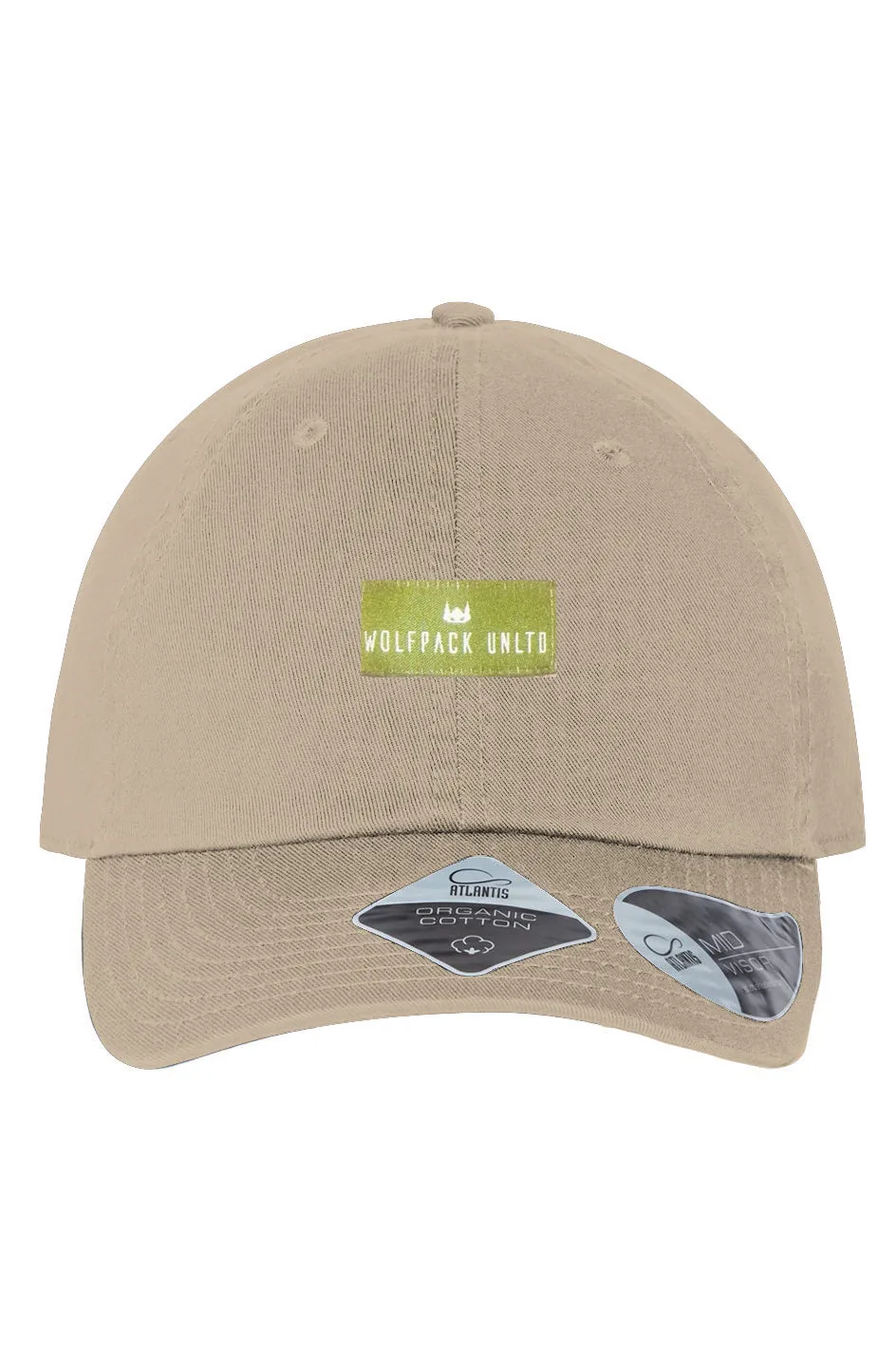 WOLFPACK UNLTD DAD CAP w/ FLIP BRASS BUCKLE
