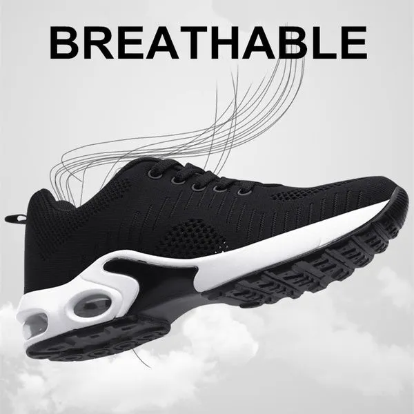 Women Running Shoes Mesh Breathable Air Cushion Tennis Shoes Outdoor Sports Sneakers