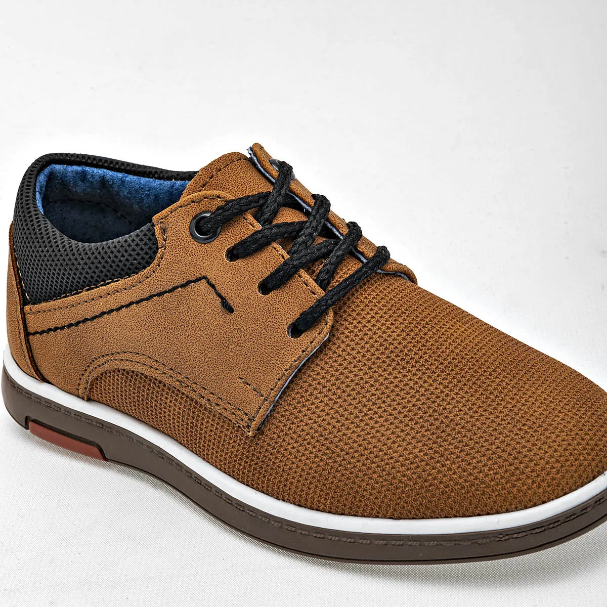 Zapato casual para niño Celex Camel código - 124889