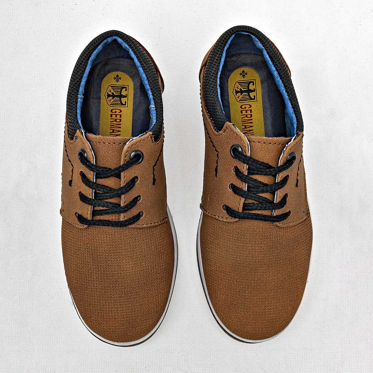 Zapato casual para niño Celex Camel código - 124889