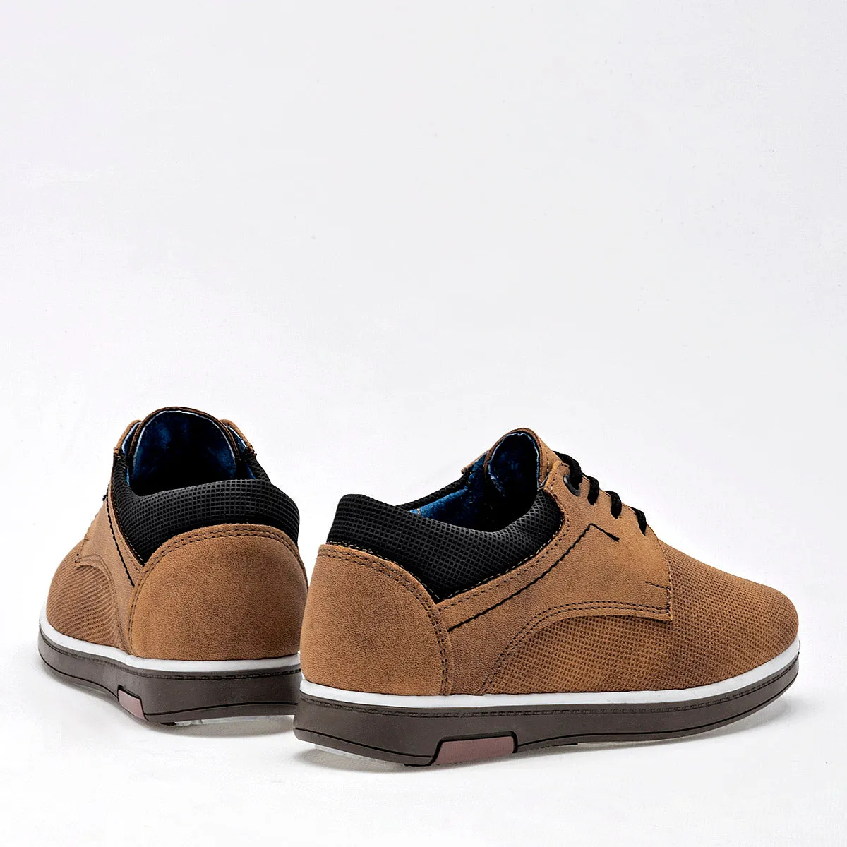Zapato casual para niño Celex Camel código - 124889