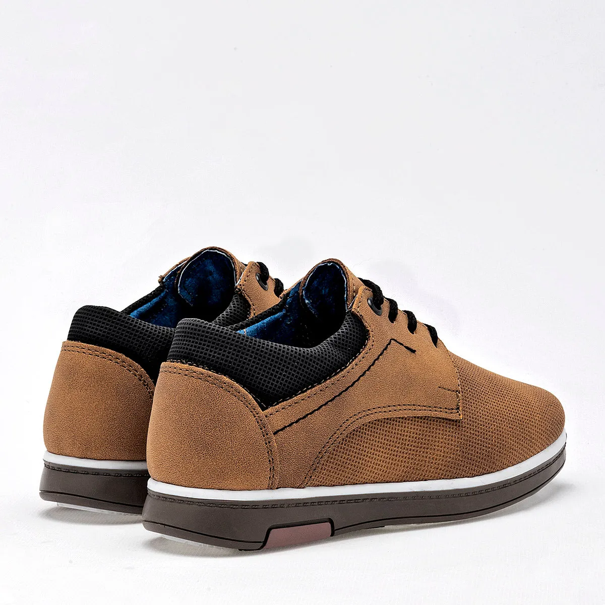 Zapato casual para niño Celex Camel código - 124889